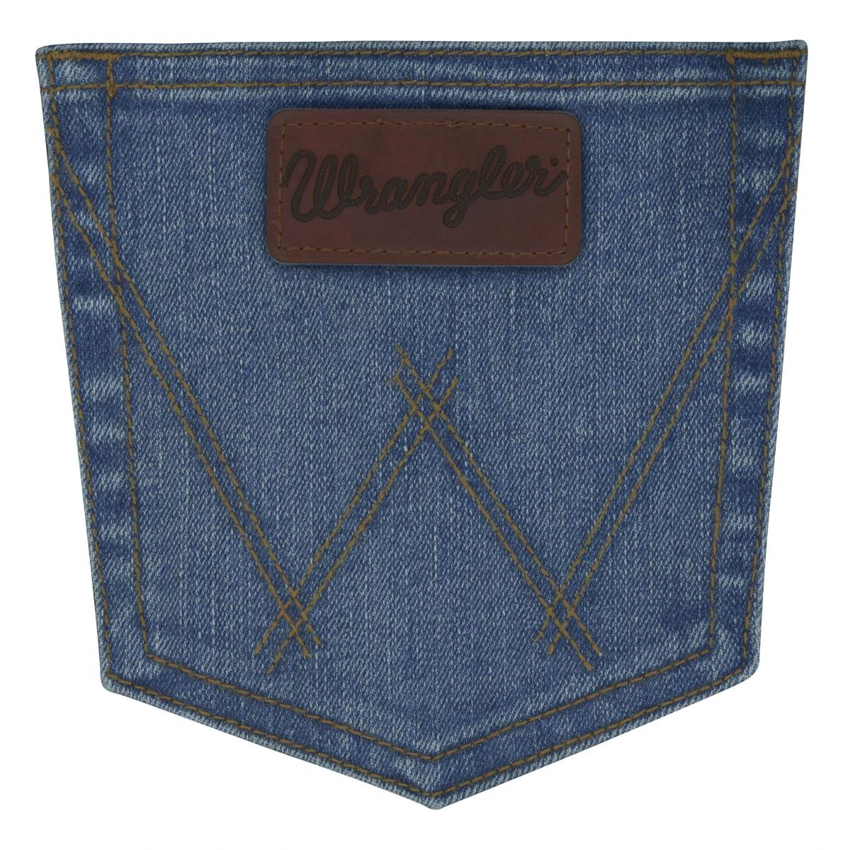 'Wrangler' Men's 20X Competition Slim Fit Straight Leg - Overcast 4 'Wrangler' Men's 20X Competition Slim Fit Straight Leg - Overcast - Image 4