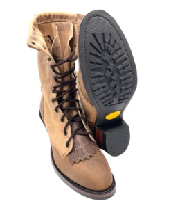 'Boulet' Men's 9" Packer Round Toe - HillBilly Golden / Rustico Tang -Outland Style Shop 03405 1024x1024@2x