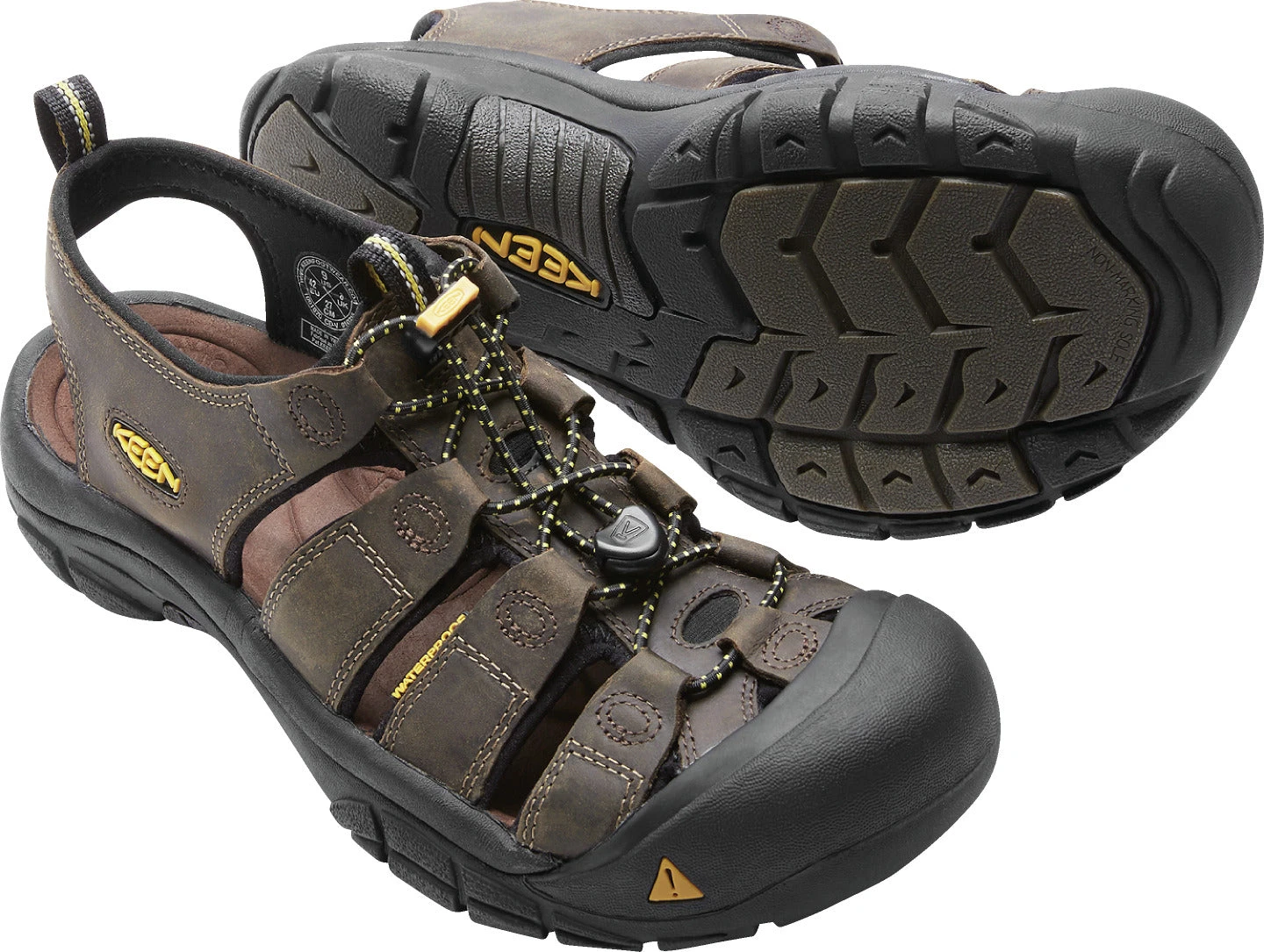 'Keen Outdoor' Men's Newport Bison Sandal - Brown 7 'Keen Outdoor' Men's Newport Bison Sandal - Brown - Image 7