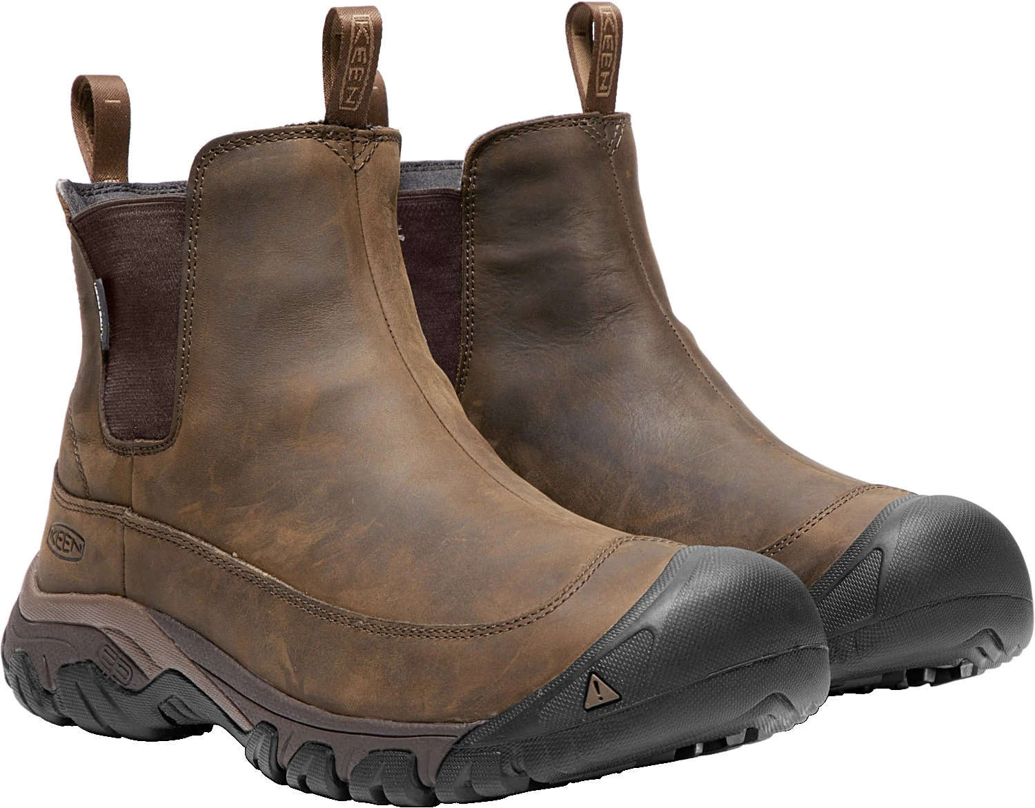 'Keen Outdoor' Men's Anchorage III 200GR WP Boot - Dark Earth / Brown 3 'Keen Outdoor' Men's Anchorage III 200GR WP Boot - Dark Earth / Brown - Image 3