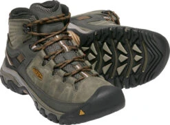 'Keen Outdoor' Men's Targhee III WP Mid Hiker - Black Olive / Golden Brown (Wide) -Outland Style Shop 1018596 PPS med 1024x1024@2x