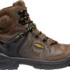 'Keen Utility' Men's 6" Dover WP EH Comp Toe - Dark Earth / Black
