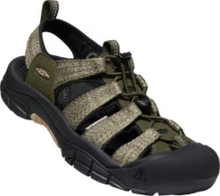 'Keen Outdoor' Men's Newport H2 Sandal - Forest Night / Black -Outland Style Shop 1022250 FLR large 1024x1024@2x
