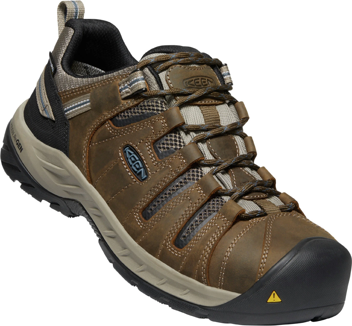 'Keen' Men's Flint II EH WP Steel Toe - Cascade Brown / Orion Blue 7 'Keen' Men's Flint II EH WP Steel Toe - Cascade Brown / Orion Blue - Image 7