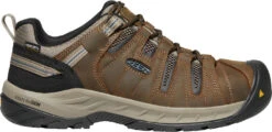 'Keen' Men's Flint II EH WP Steel Toe - Cascade Brown / Orion Blue