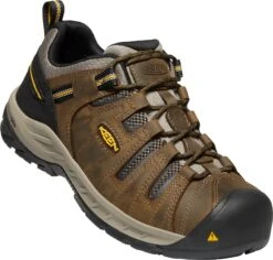 'Keen Utility' Men's Flint II EH Soft Toe - Cascade Brown / Golden Rod -Outland Style Shop 1023241 3Q large 1024x1024@2x