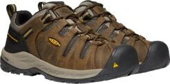 'Keen Utility' Men's Flint II EH Soft Toe - Cascade Brown / Golden Rod -Outland Style Shop 1023241 PLA large 1024x1024@2x