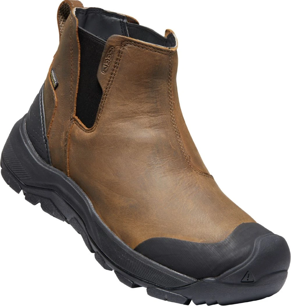 'Keen Outdoor' Men's Revel IV Chelsea Insulated WP Boot - Canteen / Black 6 'Keen Outdoor' Men's Revel IV Chelsea Insulated WP Boot - Canteen / Black - Image 6