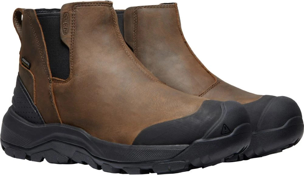 'Keen Outdoor' Men's Revel IV Chelsea Insulated WP Boot - Canteen / Black 5 'Keen Outdoor' Men's Revel IV Chelsea Insulated WP Boot - Canteen / Black - Image 5