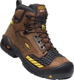 'Keen Utility' Men's 6" Troy KBF EH WP Comp Toe - Dark Earth / Black -Outland Style Shop 1025696 3Q med 1024x1024@2x