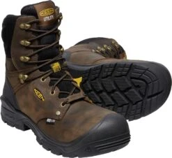 'Keen Utility' Men's 8" Independence EH WP Comp Toe - Dark Earth / Black -Outland Style Shop 1026488 PPS large 1024x1024@2x