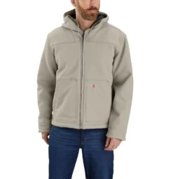 'Carhartt' Men's Super Dux™ Sherpa Lined Active Jac-Level 2 Warmer Rating - Greige