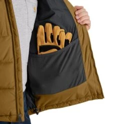 'Carhartt' Men's Montana Loose Fit Insulated Jacket-Level 4 Extreme Warmth Rating - Oak Brown -Outland Style Shop 105474 B33 FI01 MF22 b 1024x1024@2x