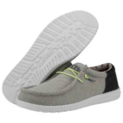 'Hey Dude' Men's Wally Funk - Blue Grey 7 'Hey Dude' Men's Wally Funk - Blue Grey -Outland Style Shop 110412616 wally funk blue grey left 3 1024x1024@2x