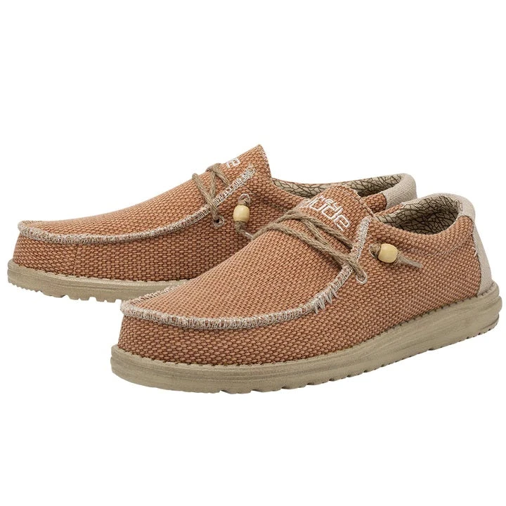 'Hey Dude' Men's Wally Braided - Tangerine 1 'Hey Dude' Men's Wally Braided - Tangerine