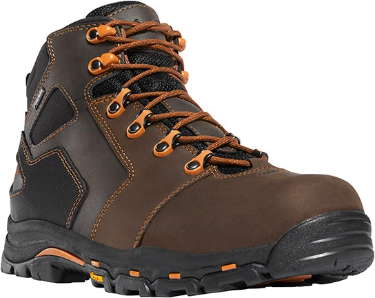 'Danner' Men's 4.5" Vicious WP Boot - Brown / Orange 1 'Danner' Men's 4.5" Vicious WP Boot - Brown / Orange