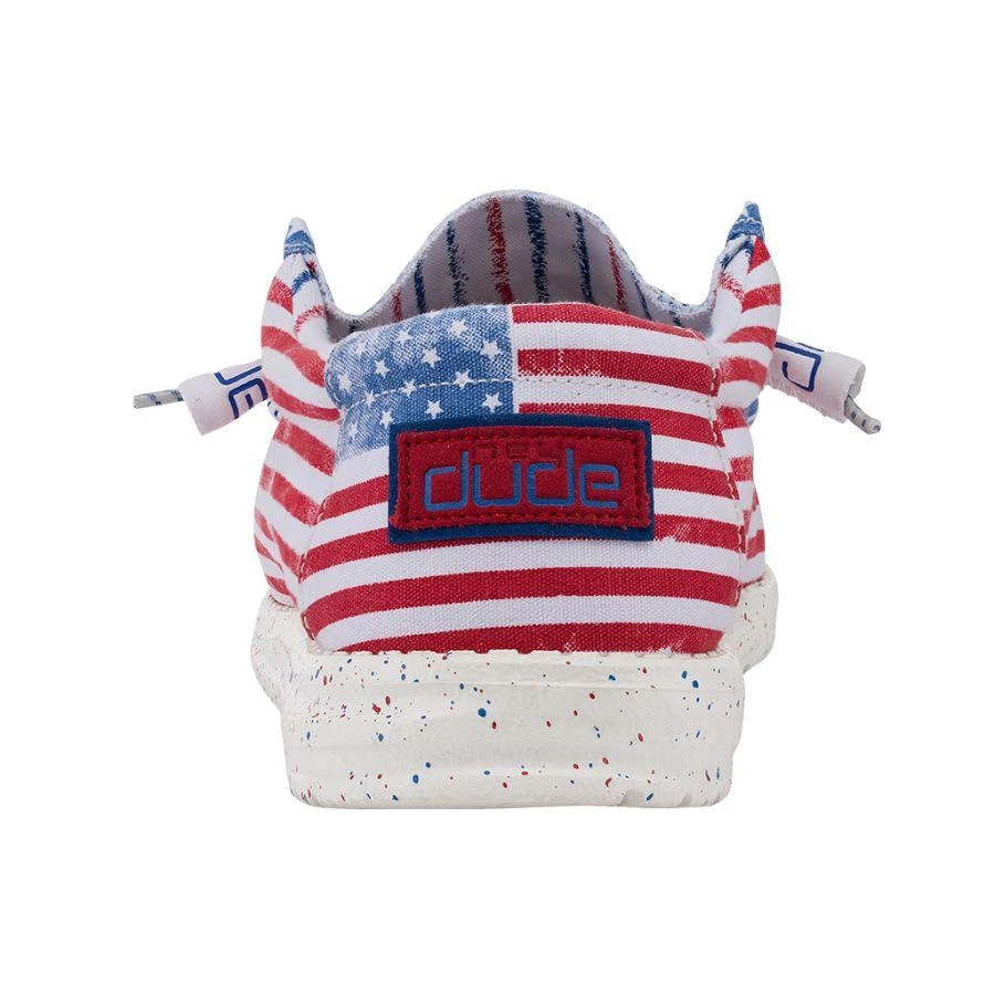 'Hey Dude' Men's Wally - Stars 'N Stripes 5 'Hey Dude' Men's Wally - Stars 'N Stripes - Image 5