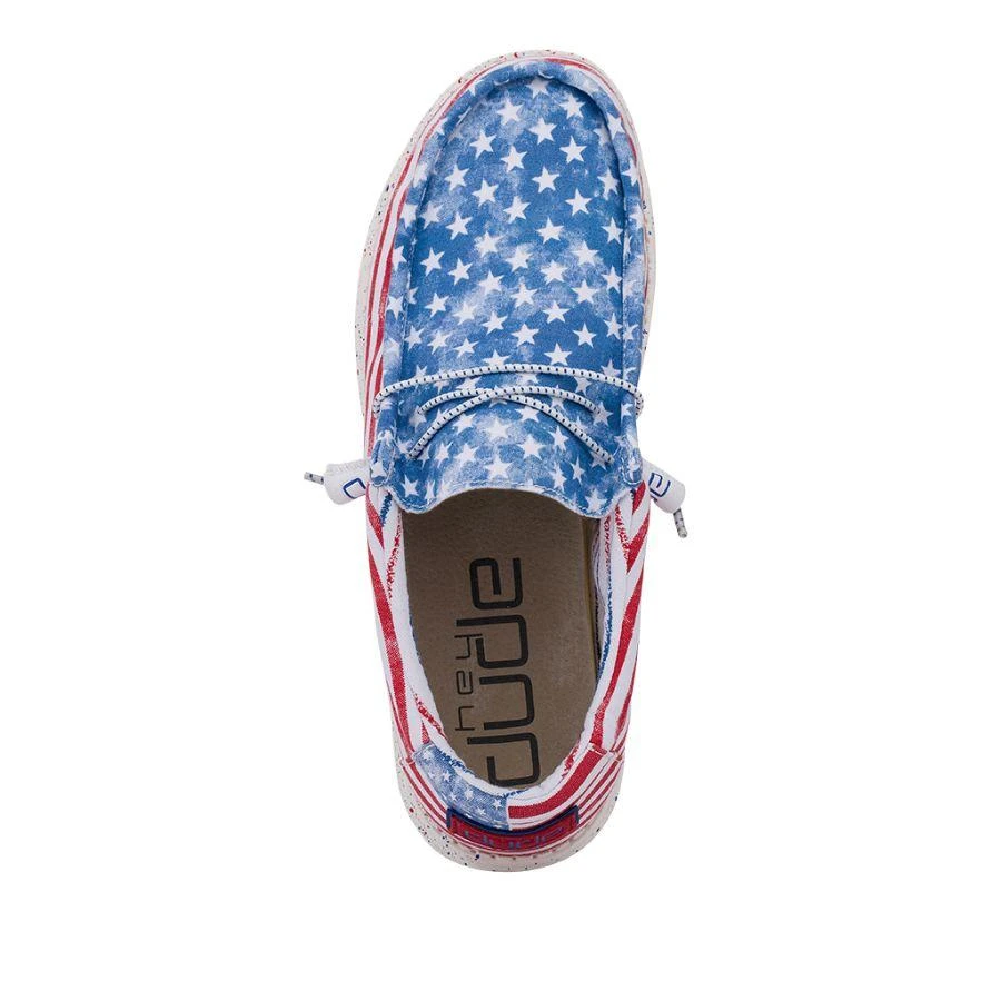 'Hey Dude' Men's Wally - Stars 'N Stripes 2 'Hey Dude' Men's Wally - Stars 'N Stripes - Image 2