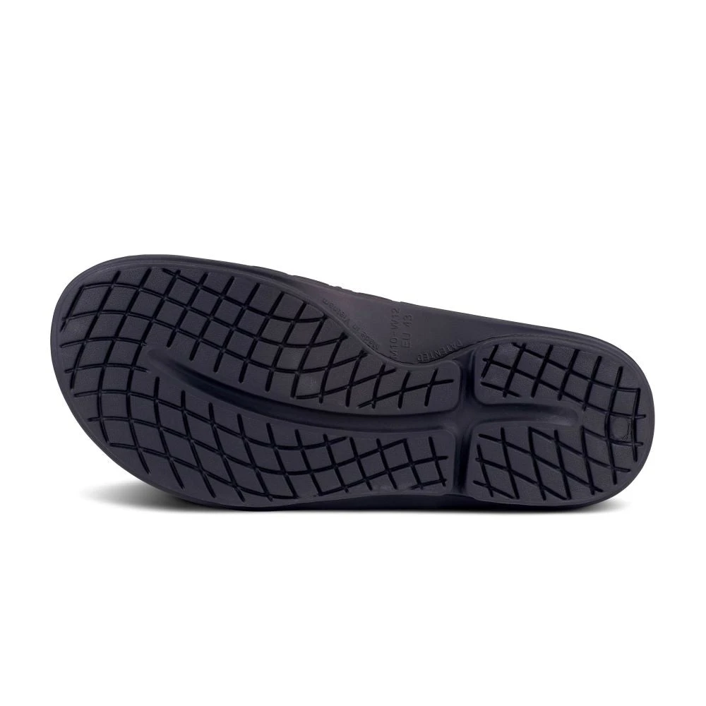 'OOFOS' Unisex OOahh Sport Flex Sandal - Black Matte 3 'OOFOS' Unisex OOahh Sport Flex Sandal - Black Matte - Image 3