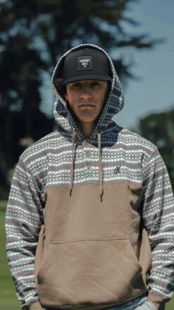 'Hooey' Men's "Jimmy" Striped Hoody - Brown / Cream -Outland Style Shop 1711243rvsd 563x1000 50d1eb7d e058 4837 9864 a6e122b3953c 1024x1024@2x