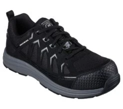 'Skechers' Men's Malad II EH Comp Toe - Black -Outland Style Shop 200127 BLK 1024x1024@2x