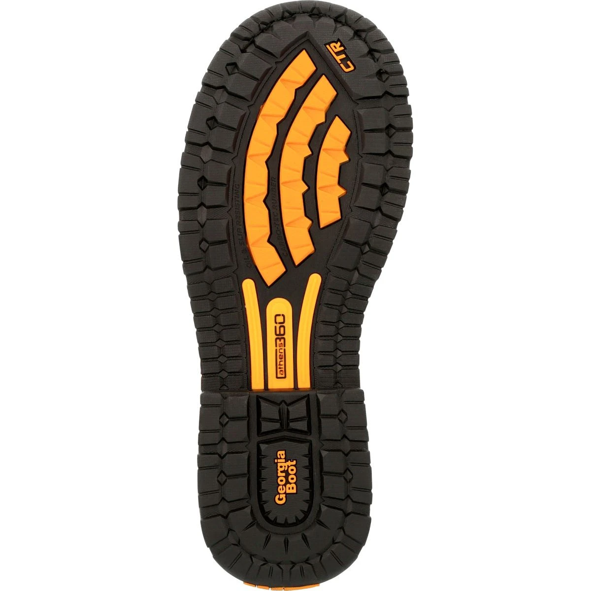 'Georgia Boot' Men's 8" Athens 360 EH WP Soft Toe - Brown 3 'Georgia Boot' Men's 8" Athens 360 EH WP Soft Toe - Brown - Image 3