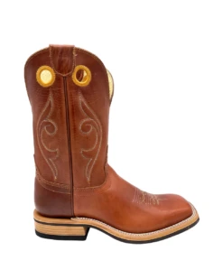 'Hondo' Men's 11" Western Square Toe - Maple Crazy Horse