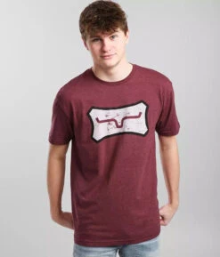 'Kimes Ranch' Men's Boneyard Tee - Cardinal