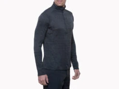 'Kuhl' Men's Alloy 1/4 Zip Sweater - Graphite -Outland Style Shop 3118 alloy graphite side 1024x1024@2x