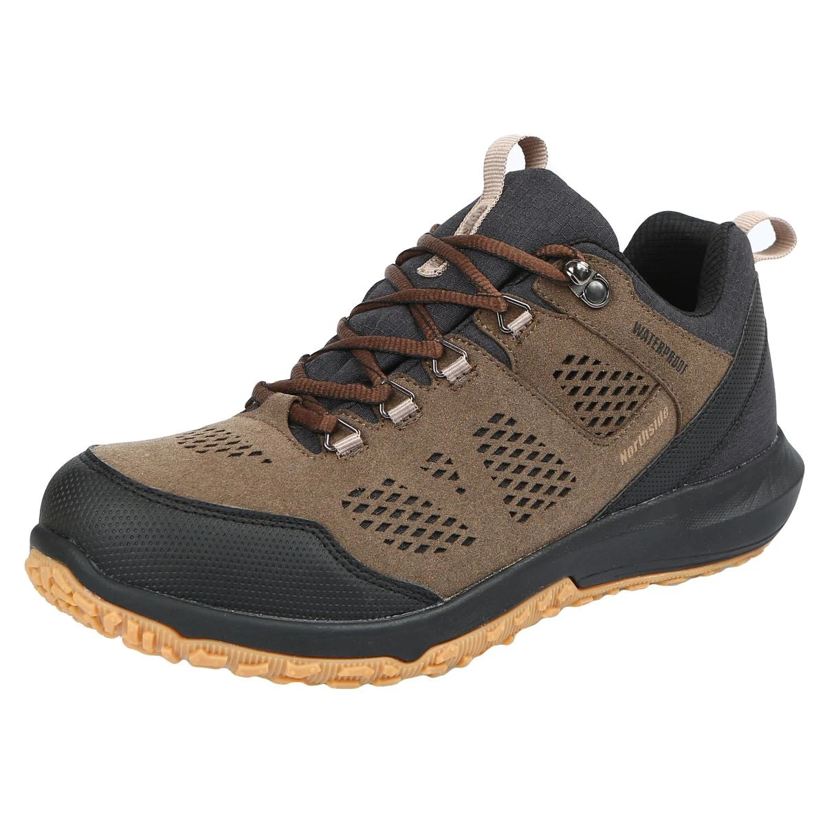 'Northside' Men's Benton WP Hiker - Brown / Black 1 'Northside' Men's Benton WP Hiker - Brown / Black