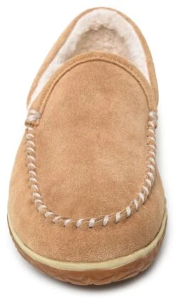 'Minnetonka' Men's Tilden Pile Lined Moc Slipper - Cinnamon -Outland Style Shop 41001 01 1024x1024@2x