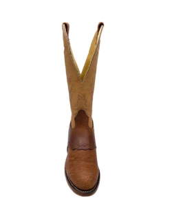 'Boulet' Men's 13" Buckaroo Western Round Toe - Cognac / Butterscotch -Outland Style Shop 41631 1 1024x1024@2x