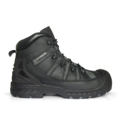 'Genuine Grip' Men's Trekker EH PR WP Comp Toe Hiker - Black