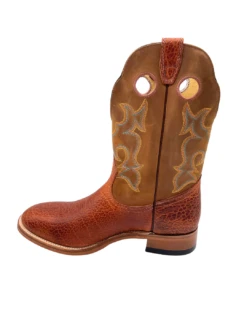'Boulet' Men's 12" Western Round Toe - Utta Whisky / Grizzly Tan -Outland Style Shop 63276 1024x1024@2x