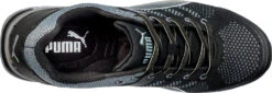 'Puma' Men's Elevate Knit ESD Comp Toe - Black / Gray / White -Outland Style Shop 643165 ELEVATE KNIT BLACK LOW 202 top 1024x1024@2x