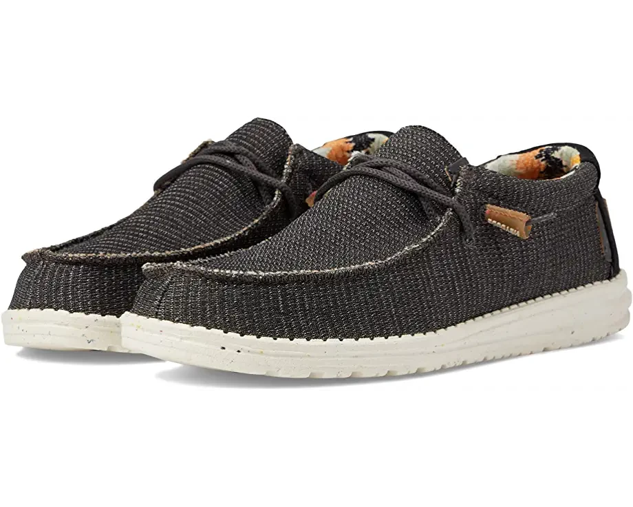 'Hey Dude' Men's Wally Eco Sox - Charcoal 1 'Hey Dude' Men's Wally Eco Sox - Charcoal