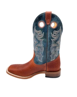 'Boulet' Men's 13" Western Square Toe - Utta Whisky / Puma Turqueza -Outland Style Shop 92936 1024x1024@2x