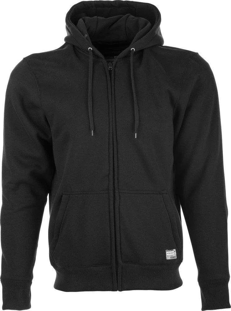 'Highway 21' Men's Industry Graphic Protective Hoodie - Black 1 'Highway 21' Men's Industry Graphic Protective Hoodie - Black