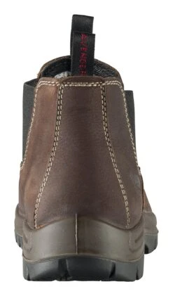 'Avenger' Men's 4" Foreman Romeo EH SR Comp Toe Pull On - Brown -Outland Style Shop A7110 back 1024x1024@2x