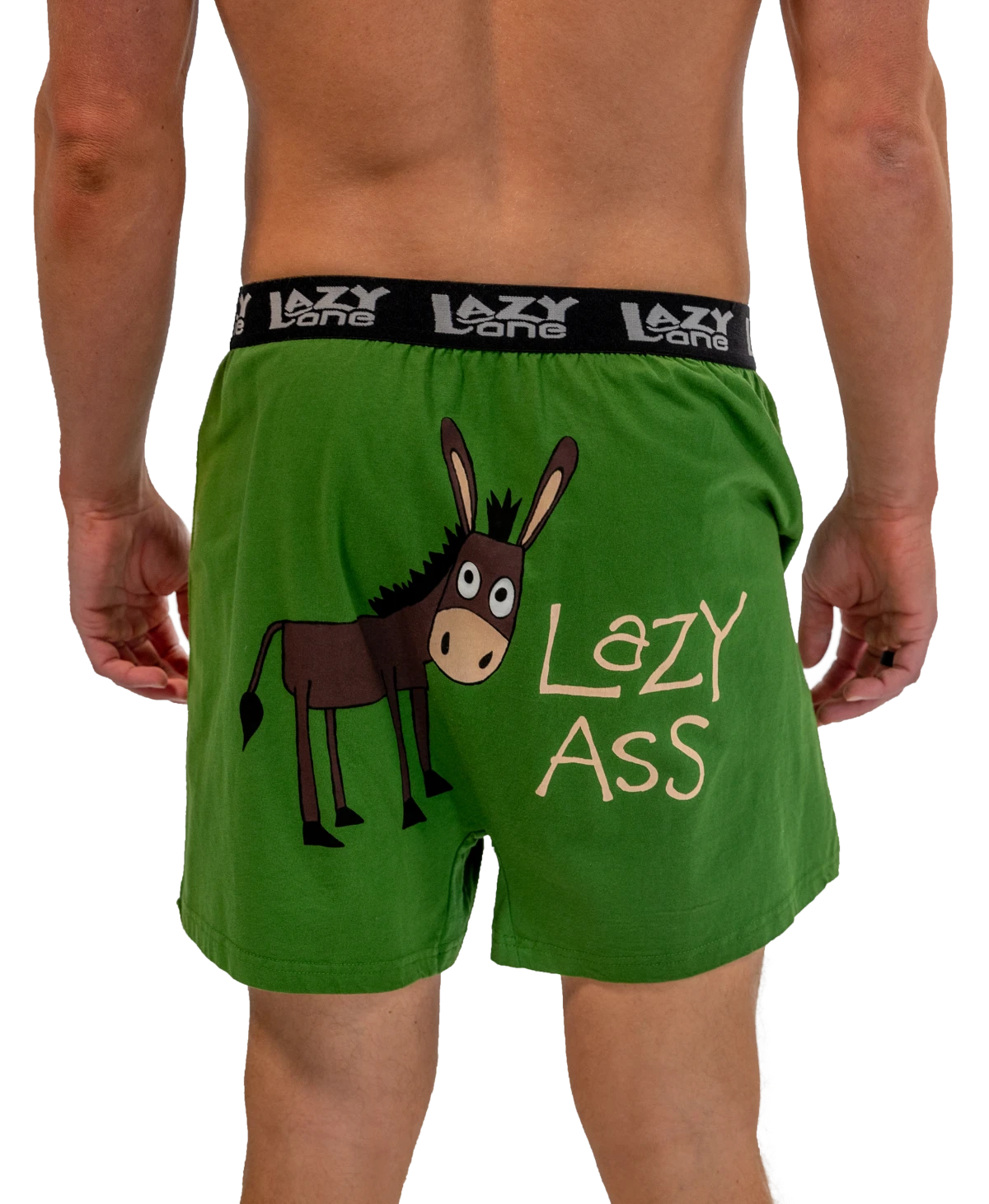 'Lazy One' Men's Lazy Ass Boxer - Green 1 'Lazy One' Men's Lazy Ass Boxer - Green