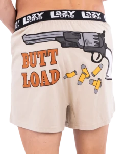 'Lazy One' Men's Butt Load Boxer - Tan