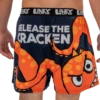 'Lazy One' Men's Release The Cracken Boxer - Navy / Orange
