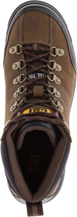 'Caterpillar' Men's 6" Threshold WP, EH, Steel Toe - Brown / Black -Outland Style Shop CATM P90935 033117 S18 TOP 1024x1024@2x