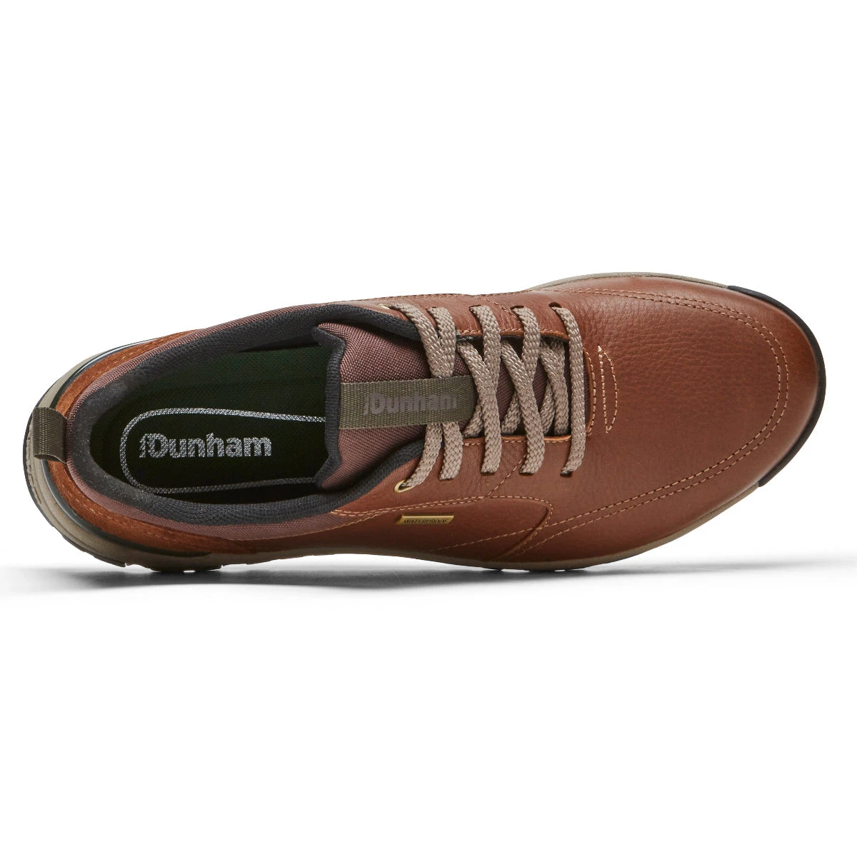 'Dunham' Men's Glastonbury WP Lace Up - Tan 2 'Dunham' Men's Glastonbury WP Lace Up - Tan - Image 2