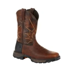 'Durango' Men's 11" Maverick XP™ Ventilated Western Square Toe - Brown -Outland Style Shop DDB0204 1024x1024@2x