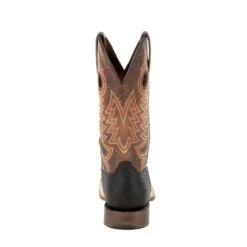 'Durango' Men's 12" Rebel Pro™ Dark Bay Western Square Toe - Brown / Dark Bay -Outland Style Shop DDB0217 back 1024x1024@2x