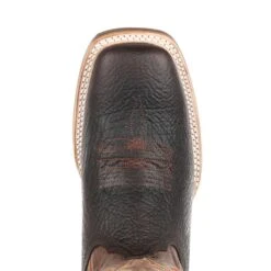 'Durango' Men's 12" Rebel Pro™ Dark Bay Western Square Toe - Brown / Dark Bay -Outland Style Shop DDB0217 birdseye 1024x1024@2x