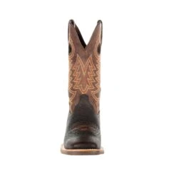 'Durango' Men's 12" Rebel Pro™ Dark Bay Western Square Toe - Brown / Dark Bay -Outland Style Shop DDB0217 front 1024x1024@2x