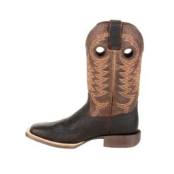 'Durango' Men's 12" Rebel Pro™ Dark Bay Western Square Toe - Brown / Dark Bay -Outland Style Shop DDB0217 instep profile 1024x1024@2x