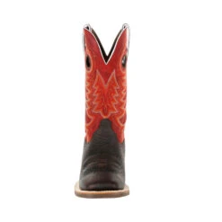 'Durango' Men's 13" Rebel Pro Western Square Toe - Chestnut / Crimson -Outland Style Shop DDB0222 front 1024x1024@2x